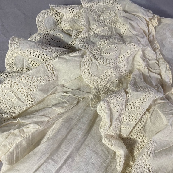 SHEIN Cream Ruffle Blouse Sold Out - Picture 5 of 6